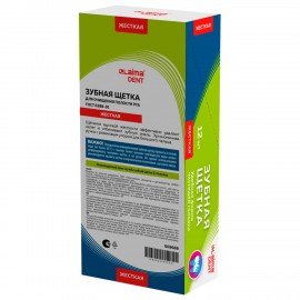 Зубная щетка жесткая, LAIMA DENT WHITENING, 609688