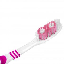 Зубная щетка жесткая, LAIMA DENT WHITENING, 609688