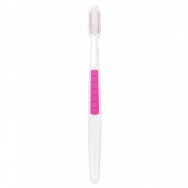 Зубная щетка жесткая, КОМПЛЕКТ 12шт (10 + 2 в подарок), LAIMA DENT "CLASSIC WHITENING", 609694