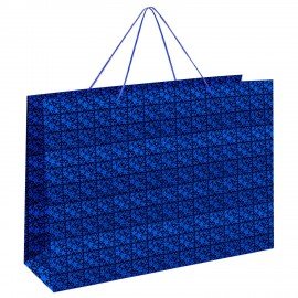 Пакет подарочный (1 шт.) 50x70x16см, "BIG SIZE", голография, ассорти 3 цвета, ЗОЛОТАЯ, 609732