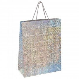 Пакет подарочный 45x33x13см (XL) НАБОР 3шт, голография, ассорти, ЗОЛОТАЯ СКАЗКА, 609737