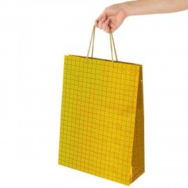 Пакет подарочный 45x33x13см (XL) НАБОР 3шт, голография, ассорти, ЗОЛОТАЯ СКАЗКА, 609737
