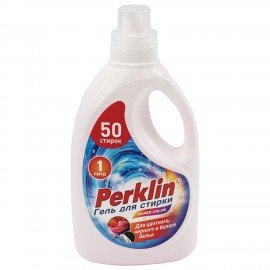 Гель для стирки для всех типов тканей, 1л PERKLIN SUPER COLOR, 609778