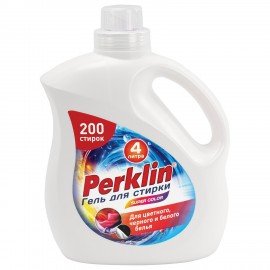 Гель для стирки для всех типов тканей, 4л PERKLIN SUPER COLOR, 609779