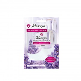 Ароматизатор саше для помещений, шкафов, комодов, автомобиля 20г МЕЛОДИЯ "Цветущая лаванда", 609793