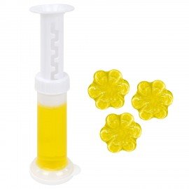 Диски гелевые для унитаза 44г LAIMA "Лимон", 8 штук, 609795