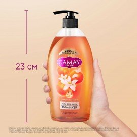 Гель для душа 750 мл, CAMAY "Розовый грейпфрут", для всех типов кожи, дозатор
