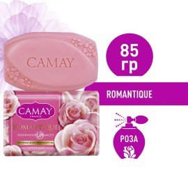 Мыло туалетное 85 г, CAMAY "Французская роза"