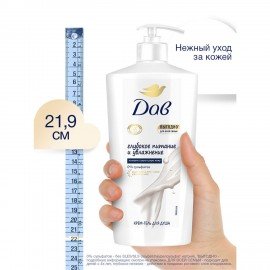 Крем-гель для душа 610 мл, DOVE "Глубокое питание и увлажнение"