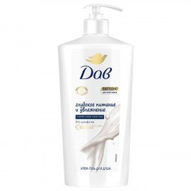 Крем-гель для душа 610 мл, DOVE "Глубокое питание и увлажнение"