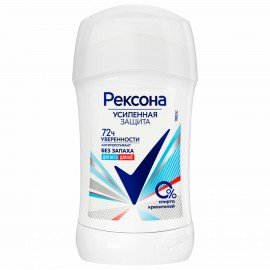 Дезодорант-антиперспирант карандаш 40 мл, REXONA "Без запаха", усиленная защита, унисекс