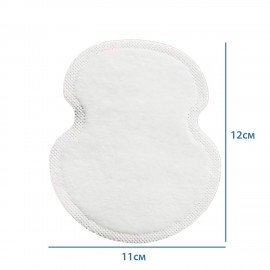 Вкладыши от пота прокладки для подмышек КОМПЛЕКТ 120шт (5 х 24 шт), белый, размер L, DASWERK, 609988