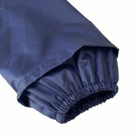 Дождевик-плащ синий на молнии многоразовый с ПВХ-покрытием, размер 52-54 (XL), рост 170-176, ГРАНДМАСТЕР, 610866