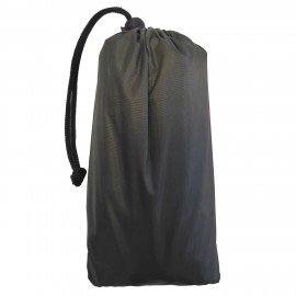 Дождевик-пончо хаки на кнопках многоразовый с ПВХ покрытием и мешком для хранения ГРАНДМАСТЕР, 610882