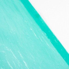 Дождевик-плащ зеленый на кнопках полиэтиленовый, универсальный размер 120х80 см, SHAMAANI (ШАМААНИ), 610930