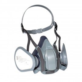 Полумаска фильтрующая БРИЗ-4206, обтюратор термопласт, без фильтров, размер М