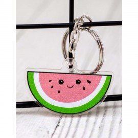 Брелок-подвеска акриловый, 4х3 см, АССОРТИ