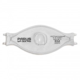 Респиратор PARUS 3СК с клапаном противоаэрозольный, высокий класс защиты FFP3, 121704, 1217045