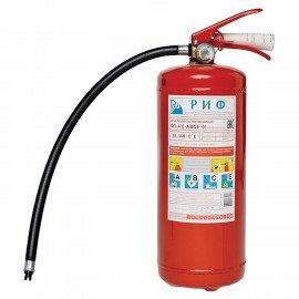 Огнетушитель порошковый ОП-4, АВСЕ (твердые, жидкие, газ-е, электр) закачной, инд кор