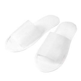 Тапочки одноразовые EVA Classic открытые КОМПЛЕКТ 25 пар спанбонд + ЭВА, р. 37-42, бе, Э/О/Б-№1/25/150