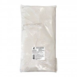 Фартуки полиэтиленовые, КОМПЛЕКТ 100шт, одноразовые, ЭКСТРА, 81х125, 15мкм, ELEGREEN,, ФКб-Пэ81/125Эк