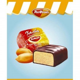 Халва РОТ ФРОНТ в шоколаде, 370 г, пакет, 51578, РФ23671