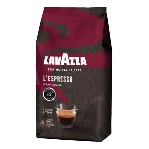 Кофе в зернах LAVAZZA "Barista Gran Crema", 1000 г, 2485