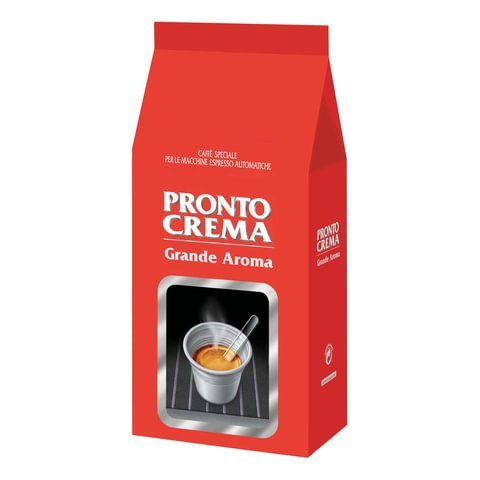 Кофе в зернах LAVAZZA "Pronto Crema" 1 кг, ИТАЛИЯ, 7821