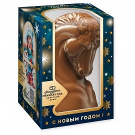 Шоколадная фигурка "Символ Года ЗМЕЯ" 100 г, в коробке, МОНЕТНЫЙ ДВОР, 156