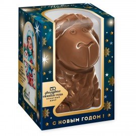 Шоколадная фигурка "Символ Года ЗМЕЯ" 100 г, в коробке, МОНЕТНЫЙ ДВОР, 156