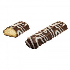 Печенье БЕЛОГОРЬЕ "Пальчики оближешь", сдобное в темной глазури с декором, 265 г, 30-85