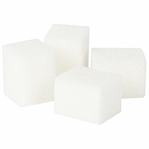 Сахар-рафинад БЕЛЫЙ АИСТ 1 кг (336 кусочков, размер 12х14х15 мм), 622014