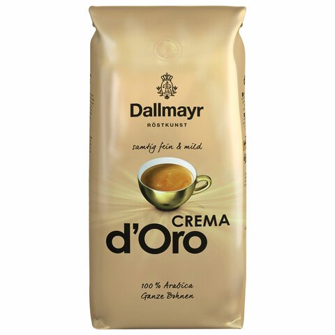 Кофе в зернах DALLMAYR "Crema d`Oro" 1 кг, ГЕРМАНИЯ, AA04