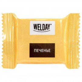 Шоколад порционный WELDAY (ВЭЛДЭЙ) Ассорти 6 вкусов, 810 г (54 плитки по 15 г), пакет, 622409