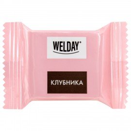 Шоколад порционный WELDAY (ВЭЛДЭЙ) Ассорти 6 вкусов, 810 г (54 плитки по 15 г), пакет, 622409