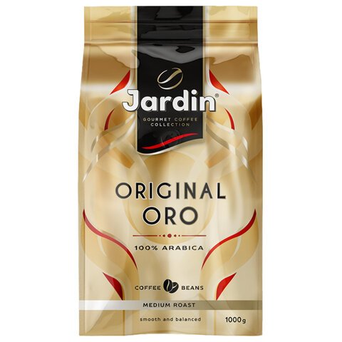 Кофе в зернах JARDIN "Original Oro" 1 кг, арабика 100%, 1749-06