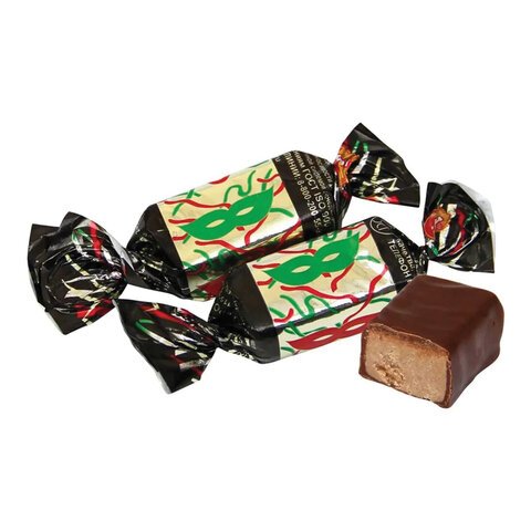 Конфеты шоколадные КРАСНЫЙ ОКТЯБРЬ "Маска", 1 кг, пакет, РФ14314