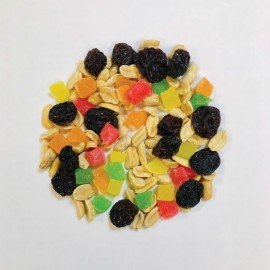 Орехи и сухофрукты WELDAY (ВЭЛДЭЙ) "Смесь студенческая", арахис, цукаты, изюм, 1 кг, 622482