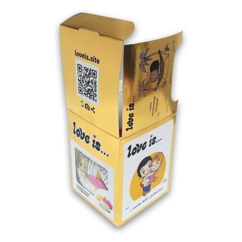 Жевательные конфеты LOVE IS "Золотая коллекция", сливочные, ассорти вкусов, 105 г, 70604