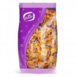 Конфеты шоколадные KONTI "Сладкое созвучие" со вкусом шоколада и апельсина, 1000 г, пакет, 13914