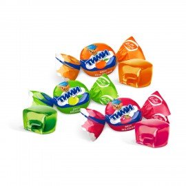 Конфеты желейные TIMI "Mix" со вкусами яблока, апельсина и малины, 1000 г, пакет, 15880