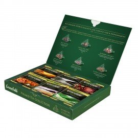 Чай GREENFIELD "Pyramid Tea Collection" ассорти 6 вкусов, НАБОР 30 пирамидок, 1768-10