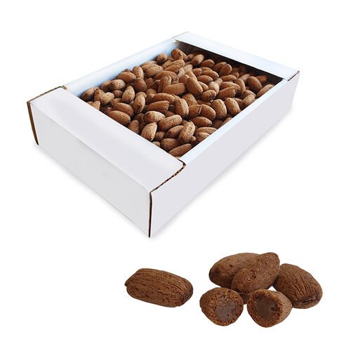 Подушечки СЕМЕЙКА ОЗБИ миндалевидные, со вкусом шоколада, 600 г, картонная коробка, 1291