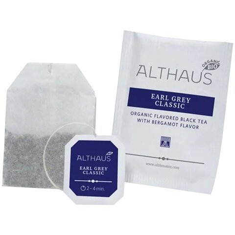 Чай ALTHAUS "Earl Grey Classic" черный, 20 пакетиков в конвертах по 1,75 г, ГЕРМАНИЯ, TALTHB-DP0031