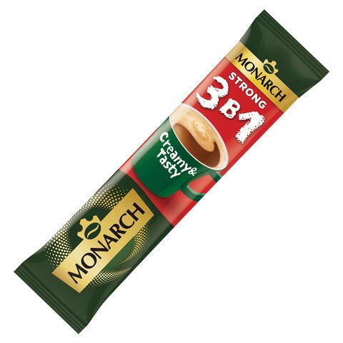 Кофе растворимый порционный MONARCH Original 3 в 1 "STRONG", 13,5 г, пакетик, 8060229
