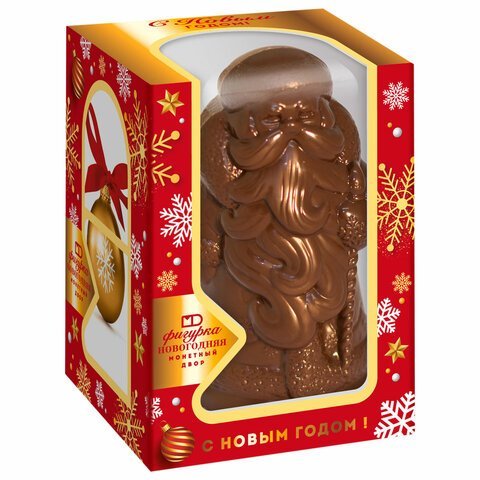 Шоколадная фигурка "Дед Мороз", 100 г, в коробке, МОНЕТНЫЙ ДВОР, 149