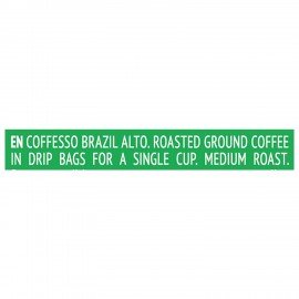 Кофе в дрип-пакетах COFFESSO "Brazil Alto" 5 порций по 10 г, 102542