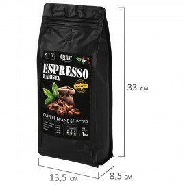 Кофе в зернах WELDAY (ВЭЛДЭЙ) "ESPRESSO Premium" 1 кг, 623438, УТ000015165