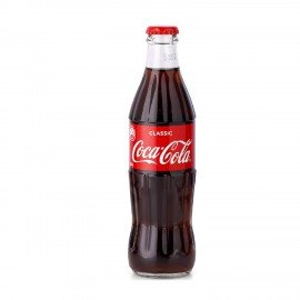 Напиток газированный COCA-COLA Classic 0,33 л, стеклянная бутылка, УТ-00003491