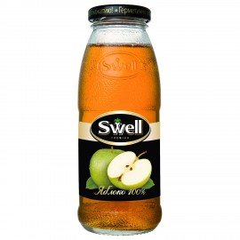 Сок Яблочный SWELL осветленный в стеклянной бутылке 0,25 л, для детского питания, ш/к 02535, 4040207390